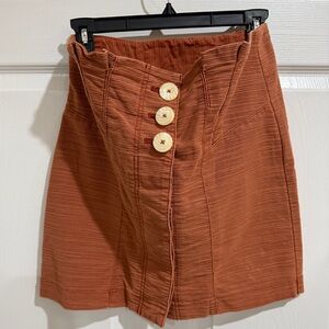 Free people mini skirt